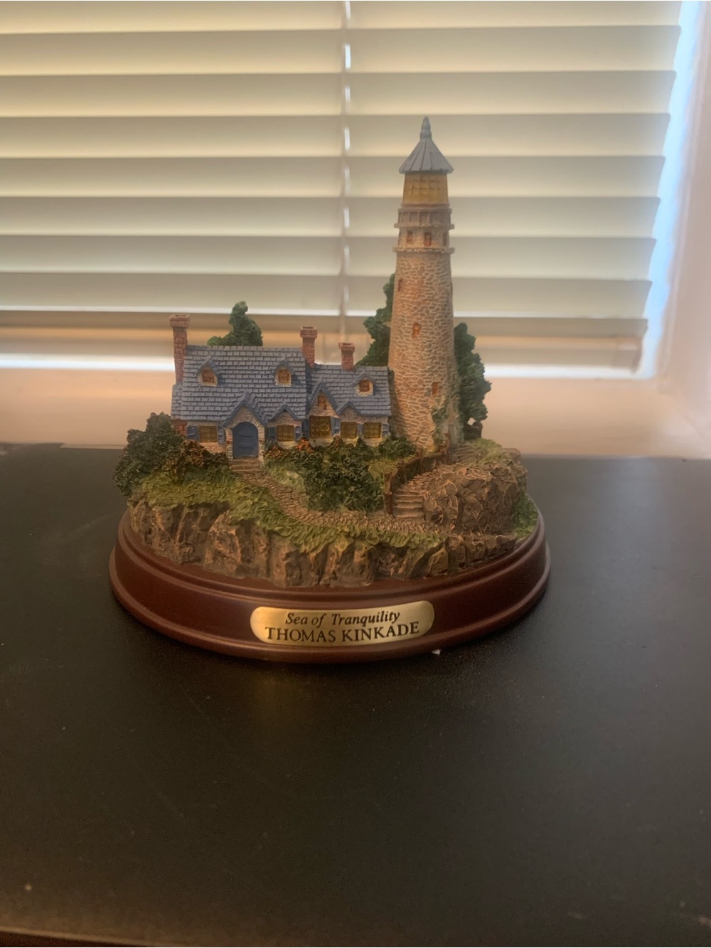Thomas Kinkade Lighthouse “Sea of Tranquility”  Figurine